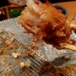 とんかつ檍 - 特大エビフライ