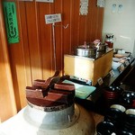 海の別邸ふる川 - お米はJAとまこまい広域の高品質ブランド米のななつぼしの「胆東米(たんとうまい)」 。
      「たんと旨い」をもじって命名されています。