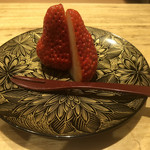 天ぷら たけうち - 糸島産 あまおう