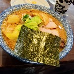 らーめん森や。 - はるゆたかちゃーしゅーめん＜味噌＞・わんたん増し