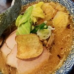 らーめん森や。 - はるゆたかちゃーしゅーめん＜味噌＞・わんたん増し