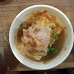 らーめん森や。 - スープ湯豆腐