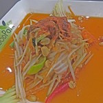 BigC Extra Ratchada　フードコート - 海老と沢蟹入りのソムタム