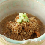 Toritomi - 甘酸っぱい胡麻酢がクセになる『鶏皮の胡麻酢和え』
