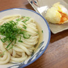 竹清 - 料理写真:一玉（そのまま）をかけだしで。半熟卵天ぷら（揚げたて）
