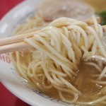 鯉龍軒 - 麺はシンプル小麦風