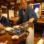 武蔵国分寺 潮 - ご主人自家のシャブシャブ（許可済み）