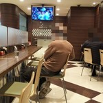 cafe'78 - cafe'78 店内 ※この日は高校野球がついていました(2019.03.31)