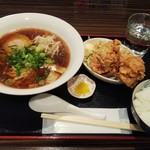 cafe'78 - ラーメン定食(税込)900円 (2019.03.31)