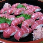 太鼓判亭 - まぐろの握り