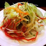 寿司鉄 - 寿司鉄 ＠平和台 ランチに付くサラダ