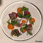 カーサ・デル・チーボ - 生鰊のﾏﾘﾈとﾌﾙｰﾂﾄﾏﾄ