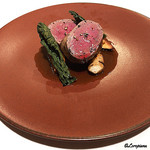 カーサ・デル・チーボ - 蝦夷鹿の仔鹿のﾛｰｽ肉ｱｯﾛｰｽﾄﾌｫ