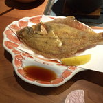蟹御殿 - カレイの唐揚げ