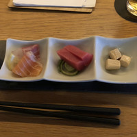 KINKA sushi bar izakaya 渋谷 - 刺身とクリームチーズ、組み合わせが面白い！