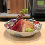 焼鳥 谷口 - ズリとムネ刺し