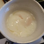 ふじ尾亭 - 半熟卵