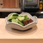 焼鳥 谷口 - もろきゅう