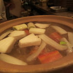 とり喜 - まずは根野菜から