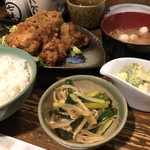 Niigata Ya Bunten - 揚鶏おろしポン酢定食（税込850円）