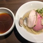 つけ麺一燈 - 蛤つけそば(醤油)