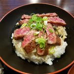 Teppan Yaki Koshitsu Enkai Misono - 伊賀牛ステーキ丼  1,250円