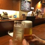 和彩弥 嶋川 - H.31.2.7.夜 ハイボール vs 生ビール de 乾杯♪