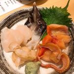 立ち寿司横丁 - 貝刺身盛り