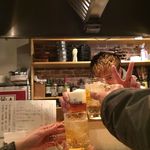 ワイン&オデン ひそか - H.31.2.7.昼 オーナーと乾杯♪ 【掲載許諾済】