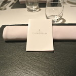 リストランテ カノフィーロ - ２０１９年３月３１日のテーブルセット