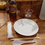 ユメヲカタレキョウト - 汁受け皿 レンゲ お箸 おしぼり コップ