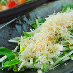 大根と水菜の塩サラダ