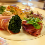 リストランテ ラ・バリック トウキョウ - ランチB 5,500円+サ：前菜盛り合せ