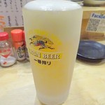 やきとん ほむら屋 - 生ビール