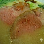 福の神食堂 - 旨味鶏塩そばの低温チャーシュー