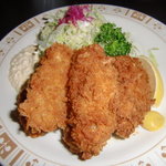 キッチン ニューほしの - カキフライの季節です♪（こちら広島産）