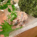 亀喜寿司 - イワシ なめろう 