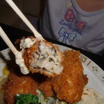 キッチン ニューほしの - 旨味ギュっと詰まったカキフライ