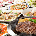 御殿山ガーデンレストラン - 2012年大皿コース　料理4500円+ＦＤ1500円