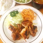 キッチン秀 - 若鶏のモモ焼き ランチ