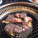 韓国厨房セナラ - お肉、焼きま～す