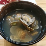 だんじり - あさりのお吸い物