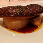 ボン・シャン - フォアグラと大根のポワレ　あつみをつたえるために横から(笑)