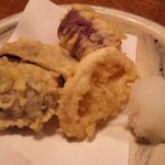 蕎麦ひら井 - 天ぷら盛り合わせ