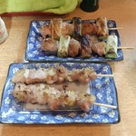 一松 - ネギマと正肉しか無かったのは残念至極ですが質感よろしくンメェ！