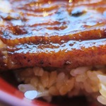 魚栄 - うな重 中串＋きも吸い　ズームアップ