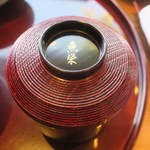 魚栄 - うな重 中串＋きも吸い　ズームアップ