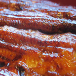 魚栄 - うな重 中串＋きも吸い　ズームアップ