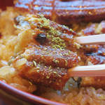 魚栄 - うな重喰らう