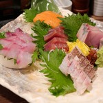 野崎酒店 - 刺身5点盛